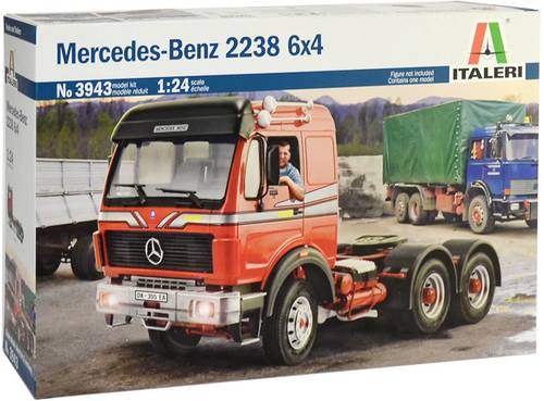 Italeri 3943 Mercedes-Benz 2238 6x4 Truckmodell Bausatz 1:24