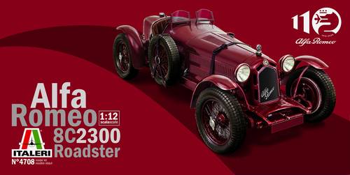 Italeri 4708 Alfa Romeo 8C/2300 1931-33 Automodell Bausatz 1:12