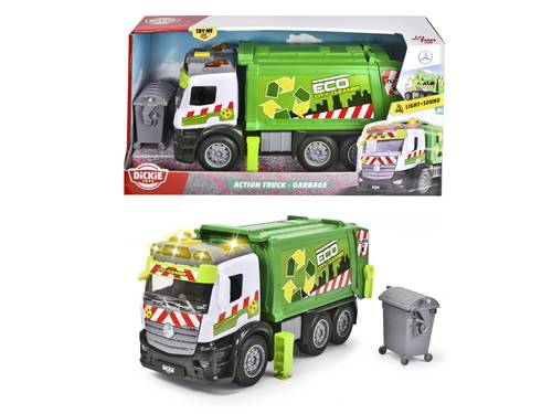 Dickie Toys LKW Modell Mercedes Benz Action Truck - Garbage Fertigmodell LKW Modell