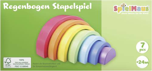 SMH Regenbogen Stapelspiel 40806687