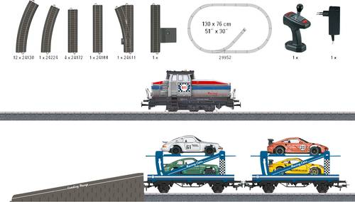 Märklin 029952 H0 Startpackung Autotransportzug