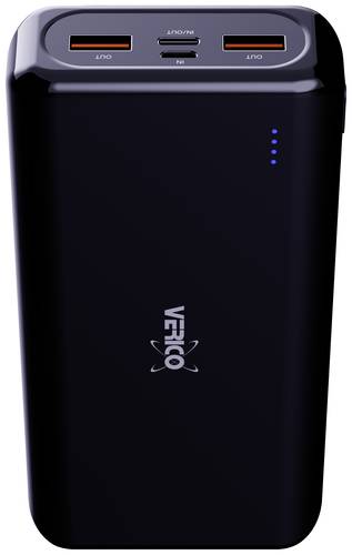 Verico Power Pro PD Powerbank 20000 mAh Power Delivery LiPo USB-A