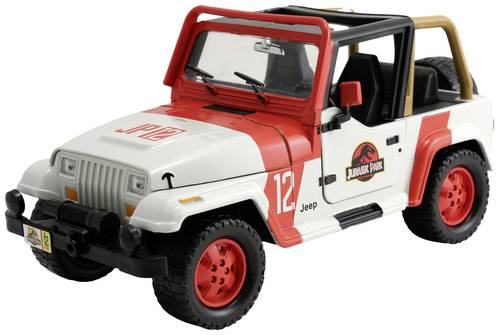 JADA TOYS Jurassic Park 1992 Jeep Wrangler 1:24 Modellauto