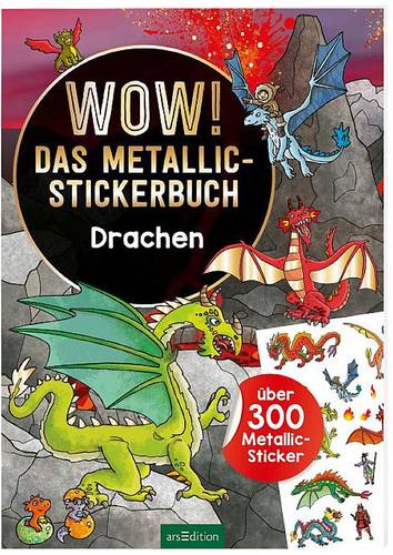 Wow! Das Metallic-Stickerbuch - Drache 133699