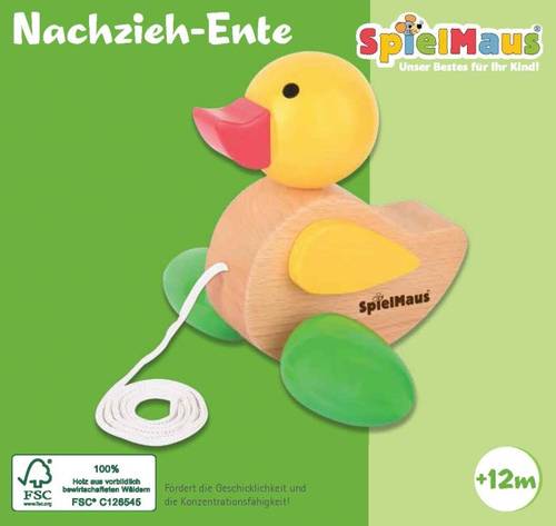 SpielMaus Holz Nachziehente 42709263