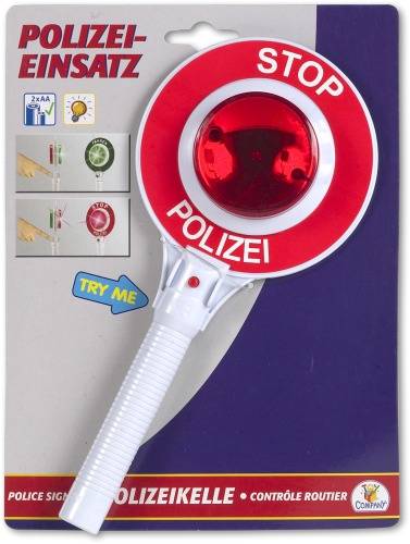 SpeedZone Polizeikelle mit 2 LED-Lichtern 80401914