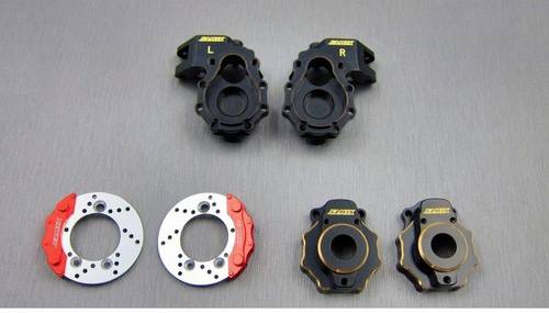 Samix SAM-trx4-4412C3 Tuning TRX-4 brass knuckle & portal knuckle cover SAMtrx4-4412C3