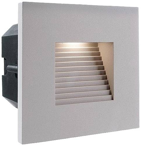 Deko Light Abdeckung silber grau eckig für Light Base II COB Outdoor 930417 Abdeckung Silber