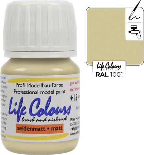 Elita LC001001-SM-015 Modellbau-Farbe Beige 15ml