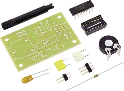 Servo-Tester Bausatz (L x B) 50mm x 35mm 1St.