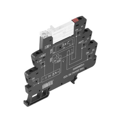 Weidmüller TRS 230VAC RC 1CO Koppelrelais 230 V/AC 6A 1 Wechsler 10St.