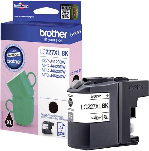 Brother Druckerpatrone LC-227XLBK Original Schwarz LC227XLBK