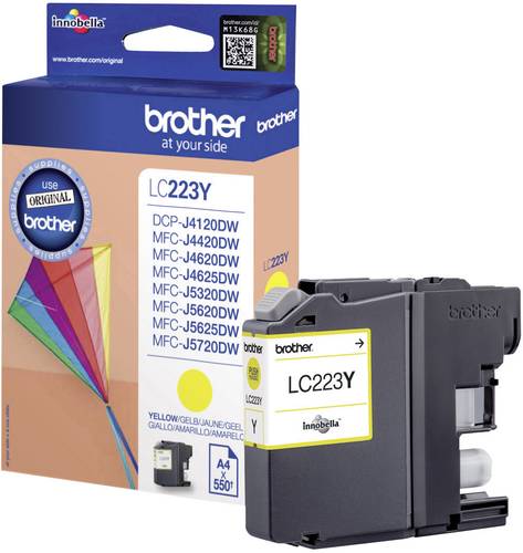 Brother Druckerpatrone LC-223Y Original Gelb LC223Y