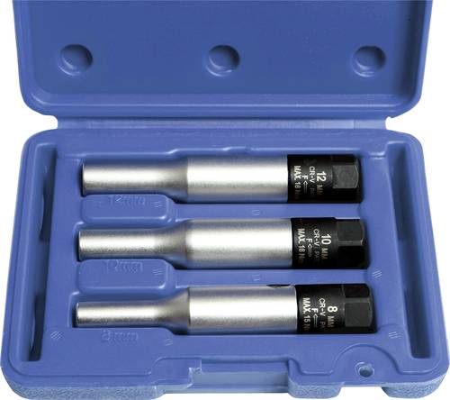 Kunzer Zündkerzeneinsatz-Set 3/8  (10 mm) 3teilig 7GDN03