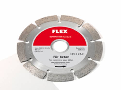 Flex 349046 Diamanttrennscheibe Durchmesser 125mm Bohrungs-Ø 22.2mm Beton