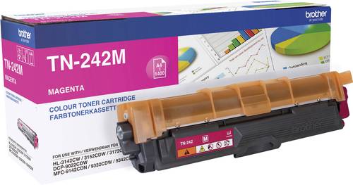 Brother Toner TN-242M Original Magenta 1400 Seiten TN242M