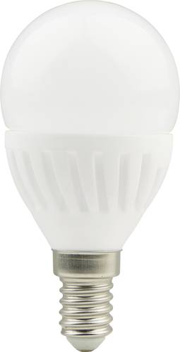 LightMe LM85371 LED EEK E (A - G) E14 Globeform 8W = 60W Warmweiß (Ø x L) 45mm x 90mm nicht dimmba