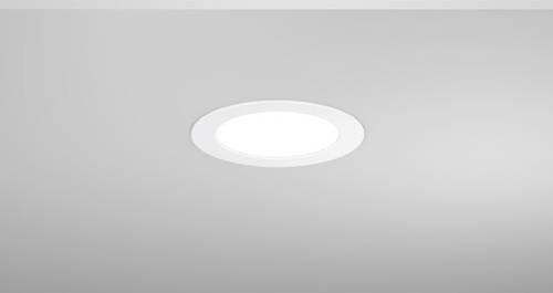 RZB Toledo Flat LED/9W-4000K D19 901452.002.1 LED-Einbaupanel LED Weiß