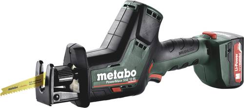 Metabo POWERMAXX SSE 12 BL Akku-Säbelsäge 602322500 inkl. 2. Akku