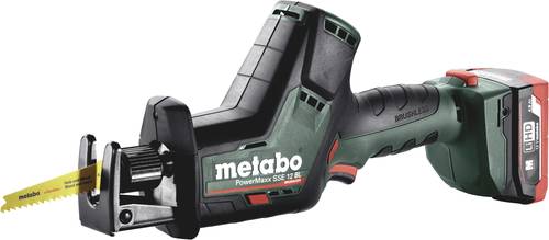 Metabo POWERMAXX SSE 12 BL Akku-Säbelsäge 602322800 inkl. 2. Akku