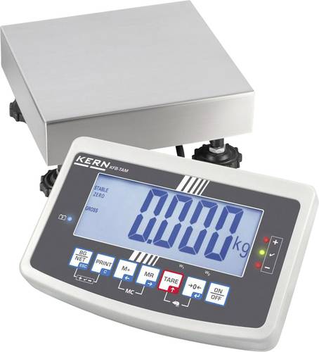 Kern IFB 60K10DM+V Plattformwaage Wägebereich (max.) 60kg Ablesbarkeit 10g Weiß