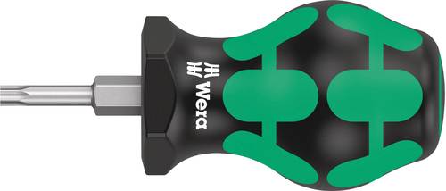 Wera 367 TORX® Stubby Torx-Schraubendreher Größe (Schraubendreher) T 15 Klingenlänge: 25mm 1St.