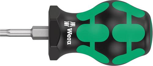 Wera 367 TORX® Stubby Torx-Schraubendreher Größe (Schraubendreher) T 20 Klingenlänge: 25mm 1St.