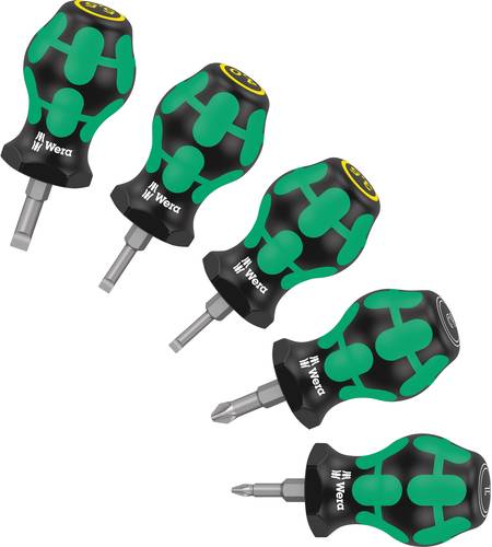 Wera Stubby Set 2 Schraubendreher-Set 5teilig