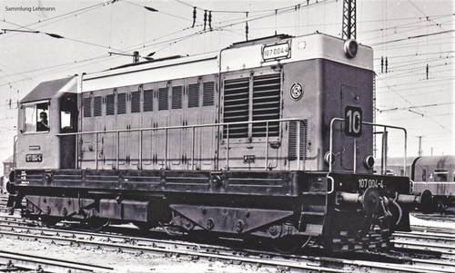 Piko H0 52420 H0 Diesellok BR 107 der DR