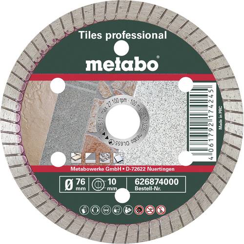 Metabo TP Professional 626874000 Diamanttrennscheibe 76mm 1St.