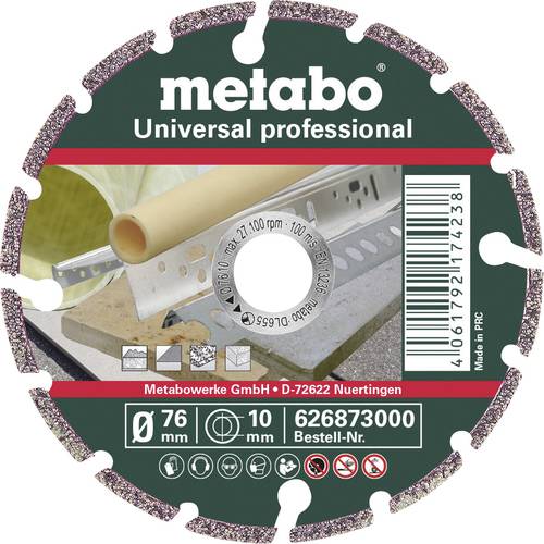 Metabo UP Professional 626873000 Diamanttrennscheibe 76mm 1St.