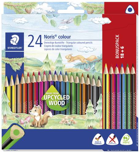 Staedtler Farbstift Noris dreikant 187 C18P1 1 Set