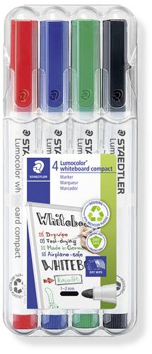 Staedtler Lumocolor 341 WP4 Whiteboardmarker Sortiert (Farbauswahl nicht möglich) 1St.