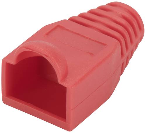 Digitus A-MOT/R 8/8 Knickschutztülle für 8P8C RJ45 Modular-Stecker A-MOT/R 8/8 Rot