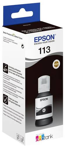 Epson C13T06B140 113 EcoTank Nachfülltinte Original Schwarz 127ml