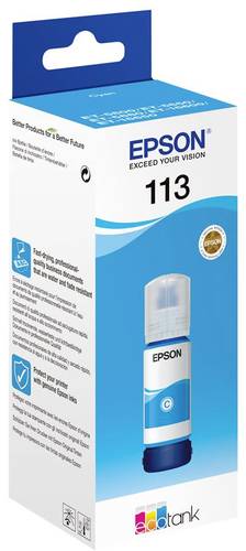 Epson C13T06B240 113 EcoTank Nachfülltinte Original Cyan 70ml