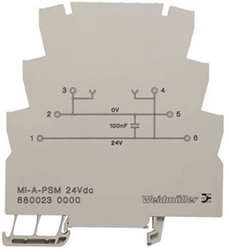 Weidmüller MI-A-PSM24VDC 8800230000 Adapter 10St.