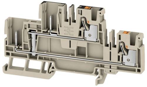 Weidmüller 2540260000 Durchgangsreihenklemme 6.1mm Push-In-Klemme