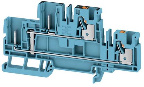 Weidmüller 2540270000 Durchgangsreihenklemme 6.1mm Push-In-Klemme