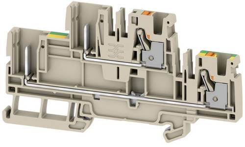 Weidmüller 2540290000 Durchgangsreihenklemme 6.1mm Push-In-Klemme