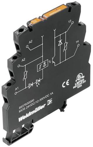 Weidmüller Halbleiterrelais 8937830000 Schaltspannung (max.): 300 V/DC 1St.