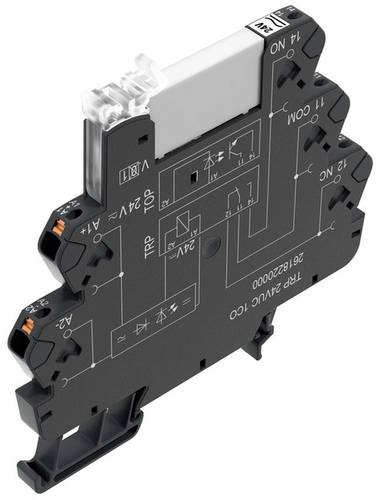 Weidmüller TRP 230VUC 1CO AGSNO Koppelrelais 230V DC/AC 6A 1 Wechsler 10St.