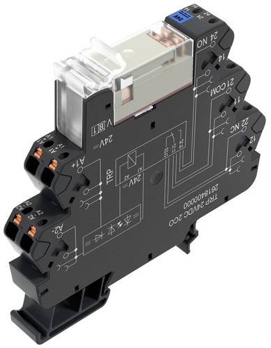 Weidmüller TRP 24VDC 1NO HCP Koppelrelais 24 V/DC 16A 1 Schließer 10St.