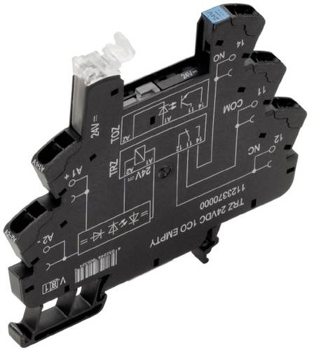 Weidmüller TRP 24VDC 1CO EMPTY Relaissockel 24 V/DC 10A 1 Wechsler 10St.