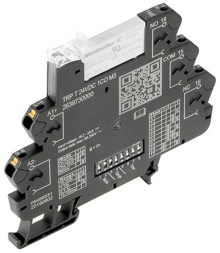 Weidmüller TRP T 24VDC 1CO M3 Zeitrelais 24 V/DC 6A 1 Wechsler 10St.