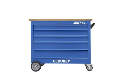 Gedore 3127869 Werkbank Stahlblech Herstellerfarbe: Blau