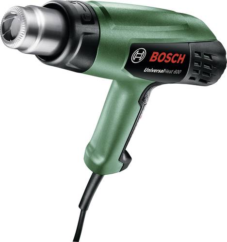 Bosch Home and Garden 06032A6102 UniversalHeat 600 Heißluftgebläse mit Zubehör 1.800W