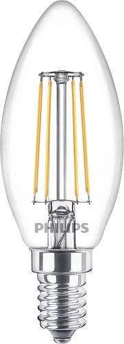 Philips Lighting 76217900 LED EEK F (A - G) E14 4.3W = 40W Kaltweiß (Ø x L) 3.5cm x 9.7cm 1St.