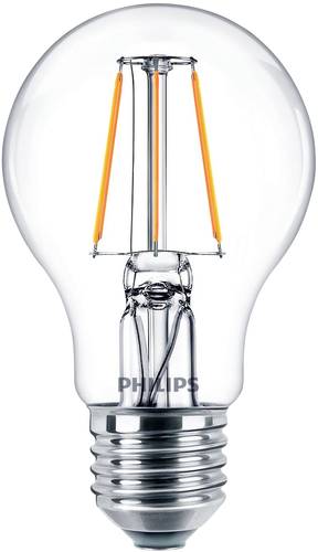 Philips Lighting 77759300 LED EEK F (A - G) E27 4.3W = 40W Warmweiß (Ø x L) 6cm x 10.6cm 2St.