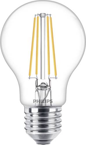 Philips Lighting 77777700 LED EEK E (A - G) E27 7W = 60W Warmweiß (Ø x L) 6cm x 10.4cm 3St.